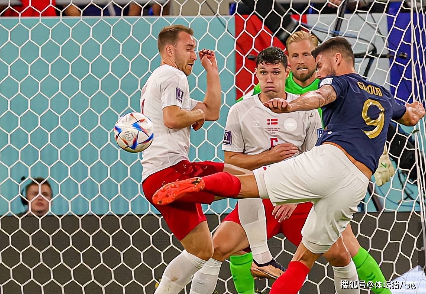 法国队翻盘丹麦队，马琳高光表现